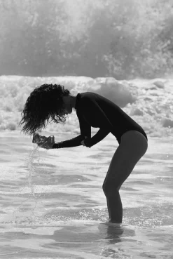 Bo Long Sleeve Surfsuit - Jet Rib