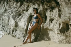 Faye Bikini Bottom - Ocean Rib