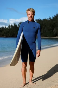 Flippy Long-Sleeves Springsuit – Ocean