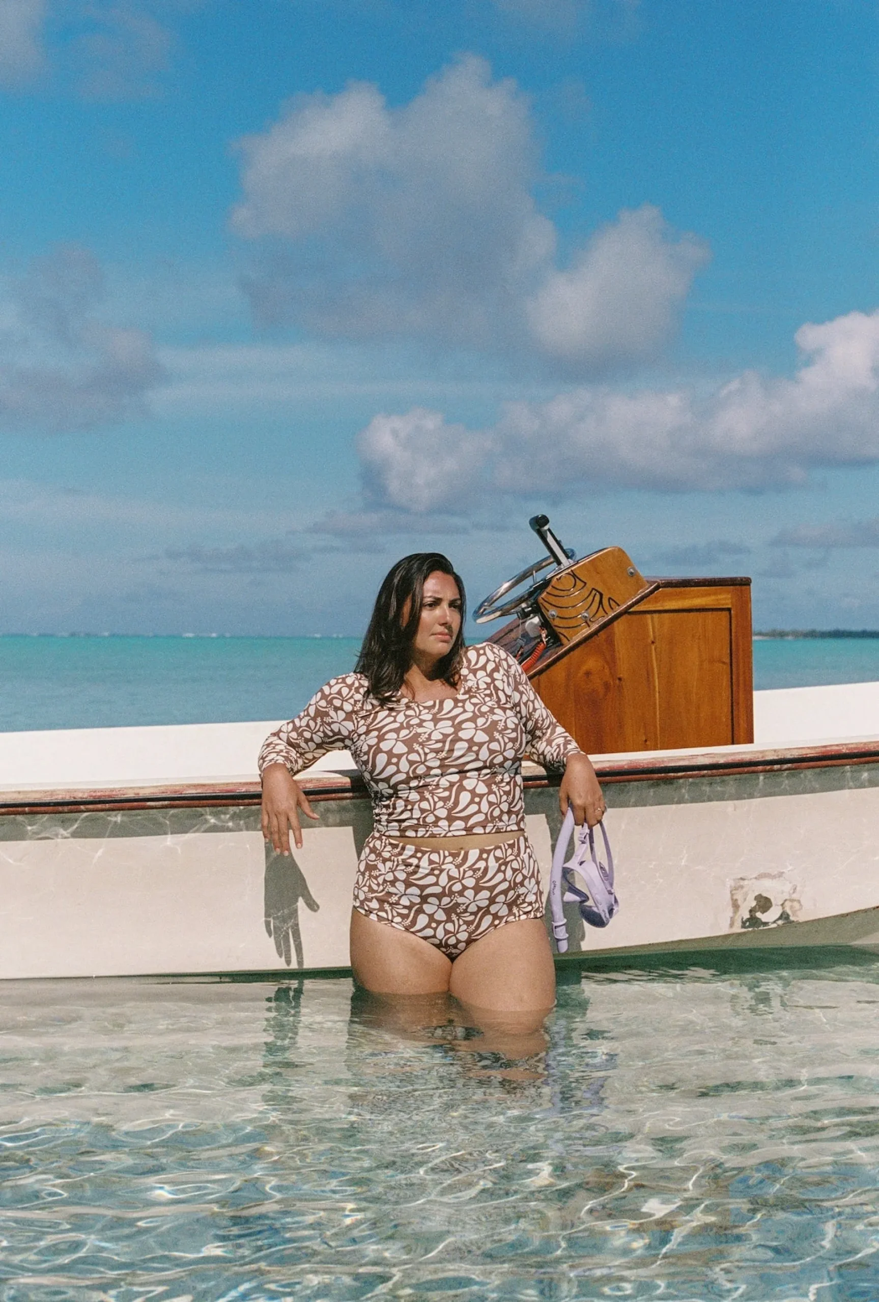 Hoffman Bikini Short - Lei-Brown