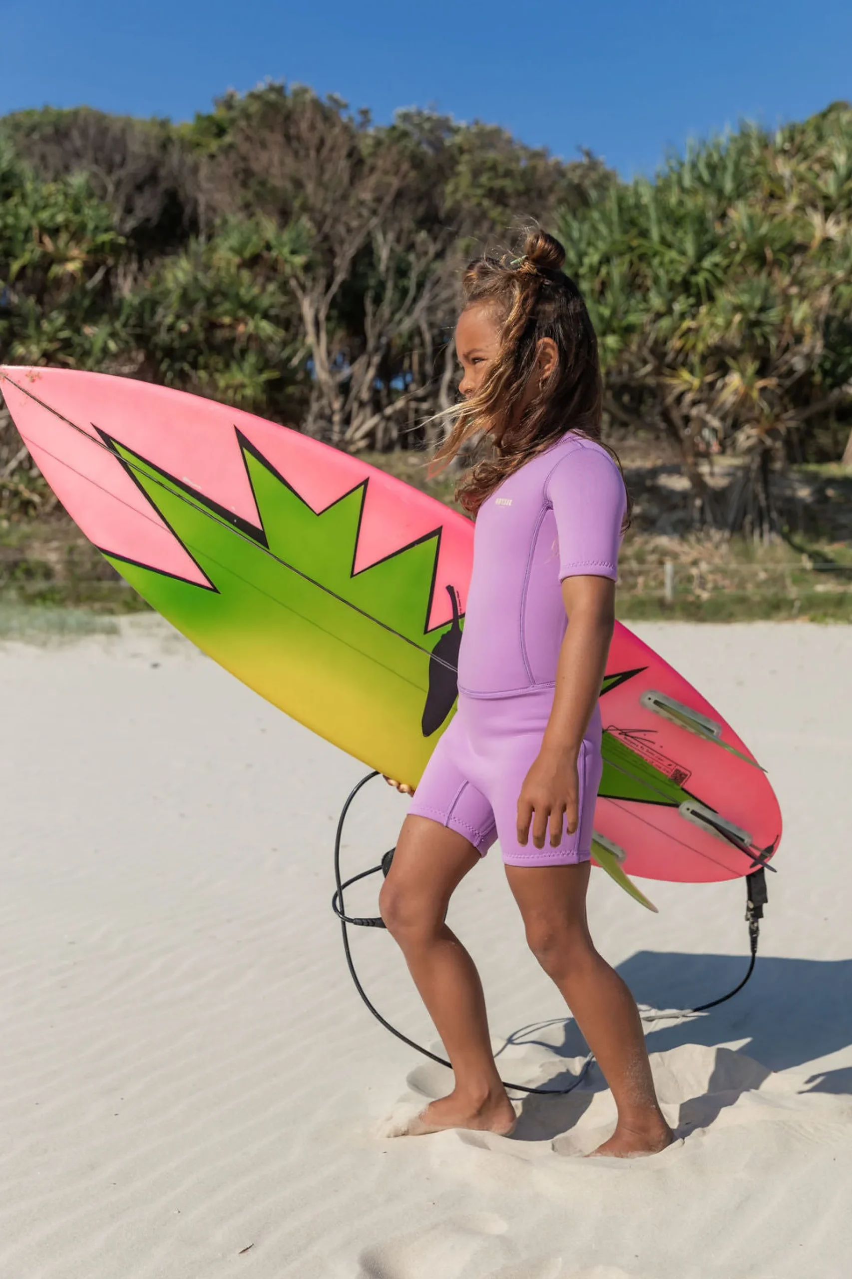 Honu Mini Springsuit - Dusty Lavender