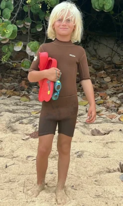 Honu Mini Springsuit - Reef-Brown