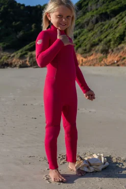 Mano Mini Full Wetsuit - Pitaya 3/3mm