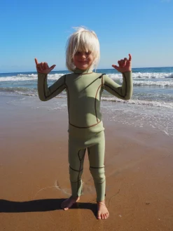Nai'a Mini Full Wetsuit - Aloe 2/2mm