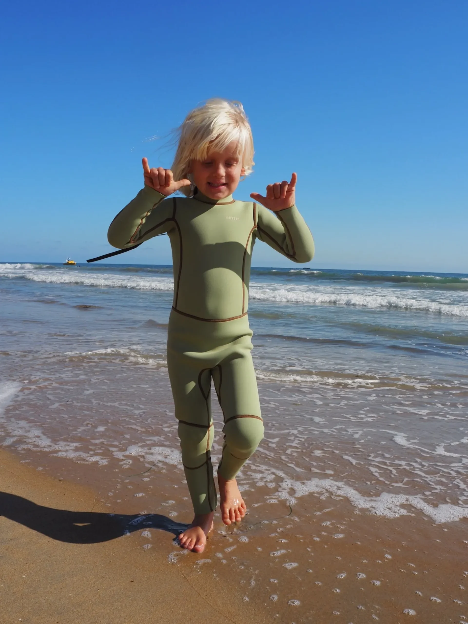 Nai'a Mini Full Wetsuit - Aloe 2/2mm