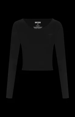 Poppler Rashguard Top - Black