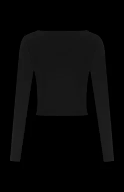 Poppler Rashguard Top - Black