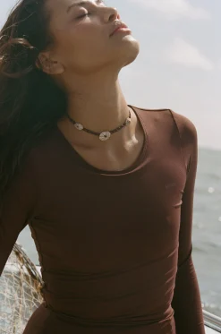 Poppler Rashguard Top - Coco Rib