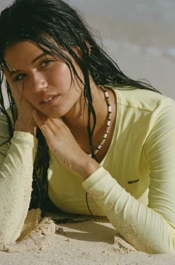 Poppler Rashguard Top - Vanilla