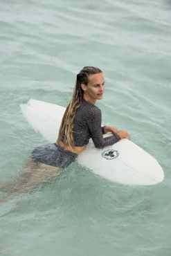 Poppler Rashguard Top Abysse X Roark - Leopard