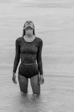 Poppler Rashguard Top Abysse X Roark - Leopard